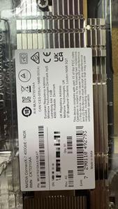 การ์ดอะแดปเตอร์เครือข่าย Mellanox รุ่น 400gbe/ndr Crypto Disabled Mcx75310aas-neat ConnectX-7 400GbE/NDR MCX75310AAS-NEAT - Product Image 1