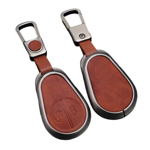 Truck Alloy Leather Key Cover Protective <strong>Case</strong> Keychain <strong>Accessories</strong> Car Key <strong>Case</strong> for <strong>Volvo</strong> Evro 5 VNL VNM FM FH VN FL - Product Image 2