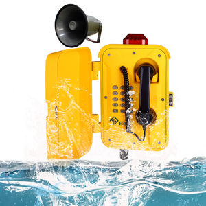 SIP <span class=keywords><strong>IP</strong></span> VoIP Téléphone Étanche D'urgence Industriel Résistant Aux Intempéries Appel Station Marine Auto Téléphone Industriel Telefoon - Product Image 1