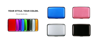 Porte-cartes en métal pour homme, fin, luxueux, étanche, avec blocage RFID, logo personnalisé, options personnalisables - Product Image 5