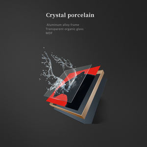 <span class=keywords><strong>Pantera</strong></span> <span class=keywords><strong>Negra</strong></span> sala de estar Mural póster impresión caballo negro Animal decoración cristal porcelana pintura Naturaleza muerta pinturas - Product Image 5