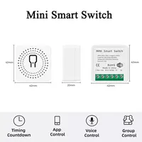 Interrupteur intelligent Wi-Fi 16A DIY, contrôle bidirectionnel, module d'interrupteurs muraux tactiles Tuya, interrupteur RoHS CE, automatisation de la maison intelligente