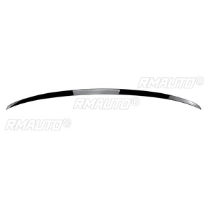 สปอยเลอร์หลังสำหรับ Audi A3 S3 8V Sedan ปี 2014-2020 สีดำเงา/ลายคาร์บอน ปีกหลังติดฝากระโปรงท้าย  พร้อมลิ้นกันชนหลัง - Product Image 2