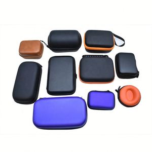 Estuche Rígido Portátil Mini de EVA al por Mayor, Colores Personalizados, Bolsa de Almacenamiento Impermeable para Auriculares con Cable y Cable de Datos - Product Image 2