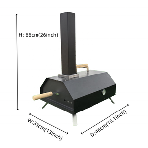 Promotion Portable/cuisson/fête four à Pizza cuisinière grille-pain italien granulés de <span class=keywords><strong>bois</strong></span> jardin extérieur Commercial barbecue grils four à Pizza - Product Image 4
