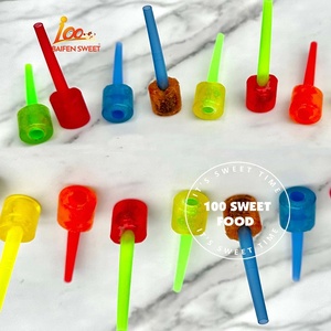 Kẹo mút hút shisha bán buôn, đóng gói riêng lẻ, loại thẳng, chất liệu nhựa, vị ngọt, đầu kẹo mút hút shisha - Product Image 2