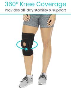 Ligament du ménisque déchiré et tendinite en cours d'exécution genouillère manchons de compression du genou enveloppement de soutien de la rotule ouvert pour hommes - Product Image 3