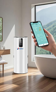 <span class=keywords><strong>Chauffe</strong></span>-<span class=keywords><strong>eau</strong></span> solaire autoportant de 150L en acier inoxydable avec pompe à chaleur électrique, idéal pour <span class=keywords><strong>l</strong></span>'extérieur et les hôtels. - Product Image 2