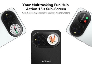 IIIF150 Action 15 Phone Dual Screen Design Smartphone MTK G81 256GB ROM 6.67" HD+ Display 5100mAh IP68 IP69K Waterproof - Product Image 5