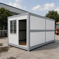 Maisons préfabriquées chinoises avec salle de bain et cuisine, maison mobile préfabriquée, maison conteneur pliable de 20 pieds pour les États-Unis