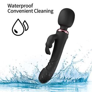 Vibrador de Doble Cabeza Recargable con Triple Estimulación para Punto G y Clítoris, Masajeador Femenino, Juguete Sexual al por Mayor, Personalizable - Product Image 6