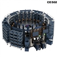 Equipo de Clasificación para Logística de Comercio Electrónico, Ahorra Espacio, Bajo Nivel de Errores, Certificado CE, para Prendas de Vestir, Repuestos Automatizados
