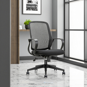 Sedia da ufficio moderna semplice in <span class=keywords><strong>Mesh</strong></span> per lavoro al <span class=keywords><strong>Computer</strong></span> e trattative per conferenze caratteristiche del personale per ambiente ufficio - Product Image 6