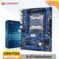 Neues X99 PD4 LGA 2011-3 Xeon Motherboard 128GB DDR4 Non-ECC M.2 ATX Desktop mit Intel B85 Chipsatz