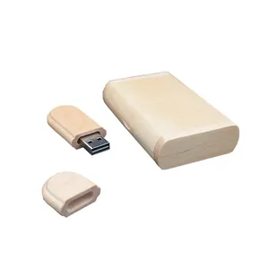 Usb2.0 Usb3.0 8Gb 16Gb 32Gb Flash Drives Hout Bamboe Geschenkdoos Cle Usb 64Gb