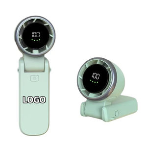 Ventilador de Mano Portátil Mini, Batería Recargable de 4000mA, USB, Plegable, Sin Aspas, Pequeño Ventilador de Bolsillo para Uso Doméstico y al Aire Libre - Product Image 1