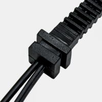 Câble d'alimentation pour appareils électroménagers US Electronics WN201, prise US 10A, câble en caoutchouc à 2 broches