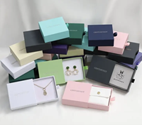 Ingrosso scatola per gioielli in cartone rigido scatola per cassetto scorrevole confezione regalo per piccole imprese