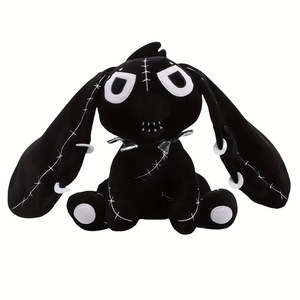 Hex <span class=keywords><strong>Hopper</strong></span> Gothique Lapin Diablo Figurine En Stock Transfrontalier SOUFRE BUN-BUN PELUCHE JOUET pour le soulagement du Stress - Product Image 5