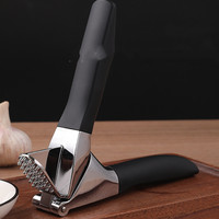 Knoflookpers Meshed Garlic Device Handleiding Gember Knoflook Smasher Walnootkraker Huishoudelijke zinklegering Keukengadget