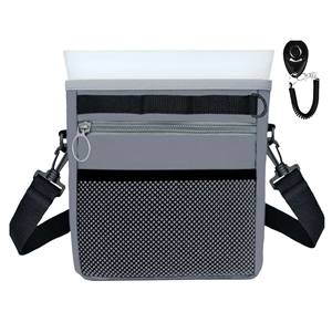 Bolsa de Lona Encerada para Premios de Perros, Muestra Gratis, para Exteriores, Bolsa Portátil para Premios de Entrenamiento de Cachorros con Ganchos, Bolsa de Snacks para Mascotas con Manos Libres - Product Image 2