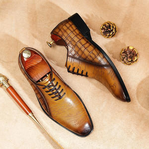 รองเท้าอ็อกซ์ฟอร์ดแบบทางการสำหรับธุรกิจ ทำด้วยมือ หนังแท้สไตล์อังกฤษ พร้อมซับในหนังวัว - Product Image 4