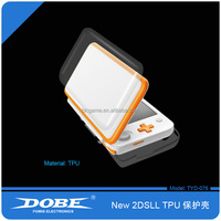DOBE Factory pour la nouvelle manette de jeu 2DS LL XL, coque de protection transparente en TPU souple