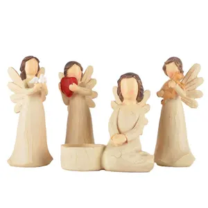 Wholesale 12 CM Angel Art Resin Crafts for Home Decoration