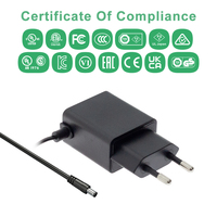 Adaptateur d'alimentation 9V 1A AC 100-240V vers DC 9Volt 1000mA AC/DC Transformateur Chargeur pour caméra de sécurité sans fil CCTV