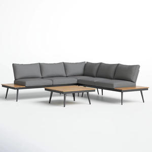 Buitentuin 6 Zits Patio Bistro Meubelen Tafel En Stoelen Sets - Product Image 1