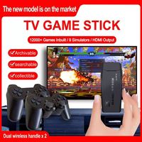 Consola de juegos Arcade con Joystick inalámbrico de 2,4 GHz de doble reproductor 20000 memoria de videojuegos almacenamiento expandible videojuegos y accesorios