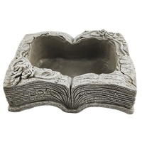 Vente flash - Moules à pots de fleurs en ciment de forme de livre au design moderne, couleur grise, pour usage extérieur, origine Fujian
