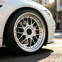 Jantes en alliage forgé RSII RS2 Retro, finition argentée, rebord usiné, rivets, jantes profondes 17-22'', 5x112 5x120 5x114.3 pour BMW M3 M4, Benz, Audi