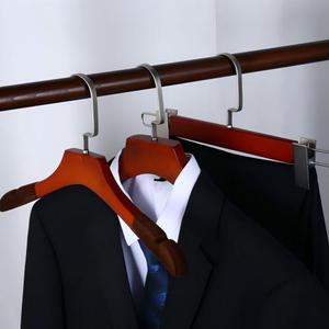 Inspring Elegant Luxury Wood Custom Branded Heavy Duty Eco-Friendly Hook Type <strong>Wooden</strong> <strong>Clothes</strong> <strong>Hangers</strong> - Product Image 5