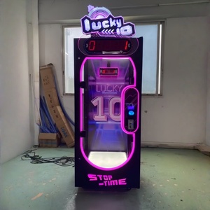 Şanslı zaman meydan 10 saniye zamanlayıcı büyük oyuncaklar bebek hediye ödül makinesi jetonla çalışan oyun <span class=keywords><strong>Arcade</strong></span> - Product Image 6