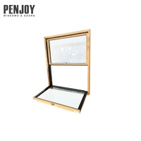 Ventana Corredera de Madera Certificada por NFRC con Doble Acristalamiento Low-E y Mosquitera de Acero Inoxidable para Residencias de Lujo en EE. UU.