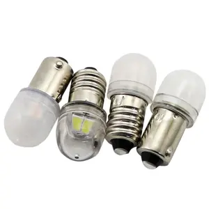 Amusement indication low voltage led bulb 6V 12V 24V 48V 60V BA9S led light E10 led bulb