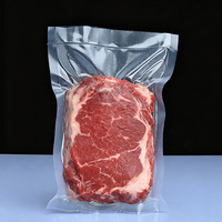 Sacs sous vide en plastique gaufrés et à pois pour aliments, prix usine