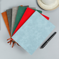 Cahier de notes en cuir avec logo personnalisé, carnet de notes de marque imprimé, couverture en PU, carnet de notes A5 avec logo, vente en gros