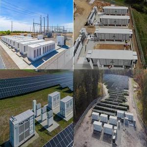 50KW/100KWH Gabinete de almacenamiento de energía para el hogar Sistema solar industrial Inversor solar integrado de alto voltaje y batería de litio - Product Image 5