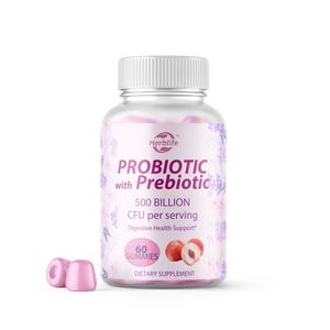 Gummies Probiotiques + Prébiotiques Quotidiens à Succès OEM/ODM pour la Santé Digestive, la Santé Intestinale et le Soutien Immunitaire, Complément Alimentaire, Végétalien - Product Image 1