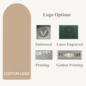Tapete de Yoga Personalizado de Caucho Natural y PU Ecológico, Antideslizante, Grueso, de Alta Calidad, con Logotipo Personalizado y Marca Privada - Product Image 2
