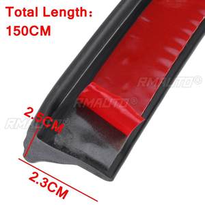 แผ่นยางกันกระแทกขอบล้อรถยนต์ ขนาด 1.5 เมตร จำนวน 4 ชิ้น ป้องกันรอยขีดข่วนและโคลน - Product Image 6