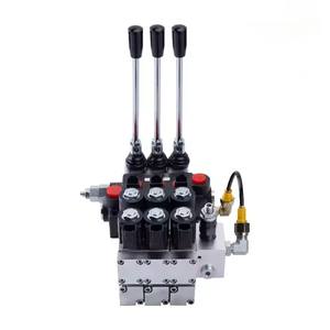 P40 Vannes de commande hydrauliques électriques-hydrauliques de haute qualité 16 Gpm avec télécommande pour tracteur vente en gros - Product Image 6