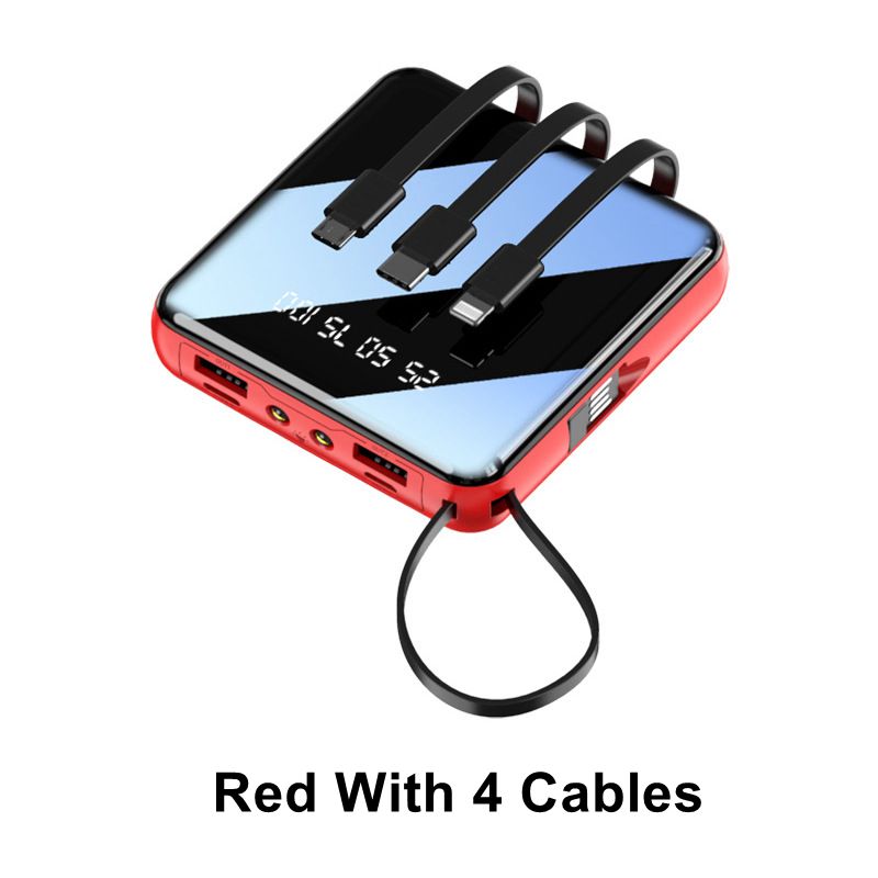 Rouge + 4 câbles