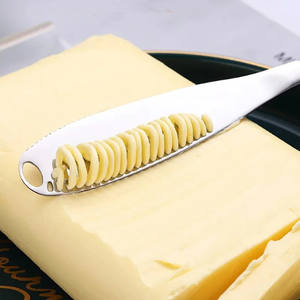Couteau à beurre 3-en-1 en gros - Spreader, rouleau à beurre et râpe en acier inoxydable, compatible lave-vaisselle - Product Image 1