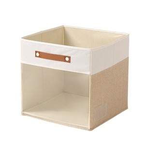 Clothing Organizer Storage <b>Box</b> Square With Lid Large Capacity Fabric <b>Wardrobe</b> Organizer For Home Use - Product Image 5