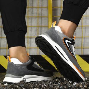 <span class=keywords><strong>Scarpe</strong></span> <span class=keywords><strong>Antinfortunistiche</strong></span> GUYISA da <span class=keywords><strong>Uomo</strong></span>, Design alla Moda, Antiscivolo, Antiurto, per Lavoro all'Aperto, con Punta in Acciaio - Product Image 4