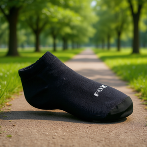 Calcetines Tobilleros Deportivos Casuales para Adultos y Niños, Transpirables, de Algodón y Elastano, con Logotipo Estampado y Diseño de Letras con Transferencia Térmica - Product Image 2