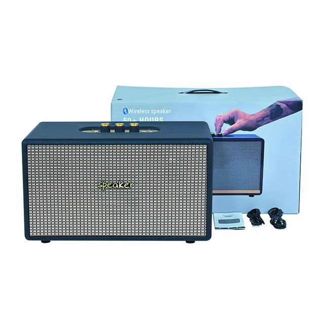 Retro Speaker M117 II 80W 6000MAH Hot Selling Home System Theatre Speaker Wireless Party Outdoor Speaker